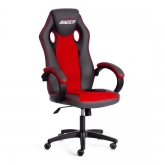 Кресло Racer Gt New/Рейсер Гт Нью кож/зам/ткань, металлик/красный, 36/08
